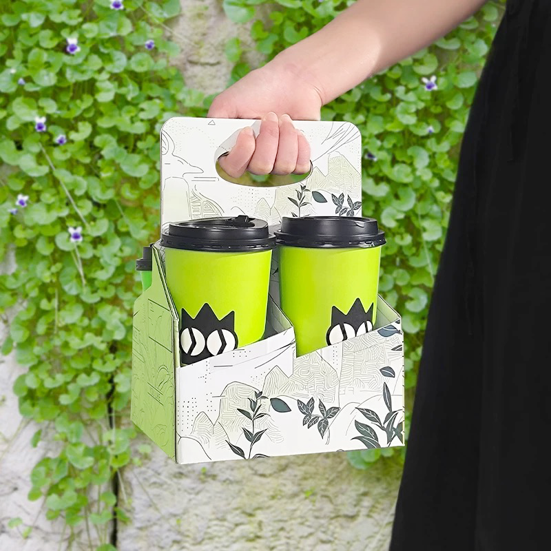 Bølgeformede kaffepakker