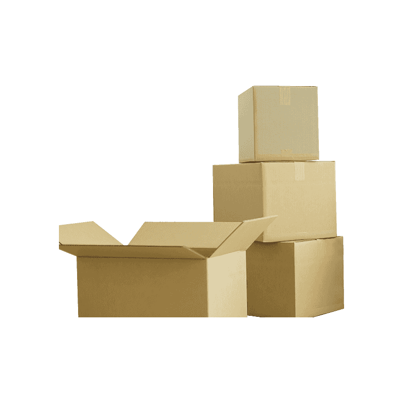 Bølgeformede møbelemballagekasser