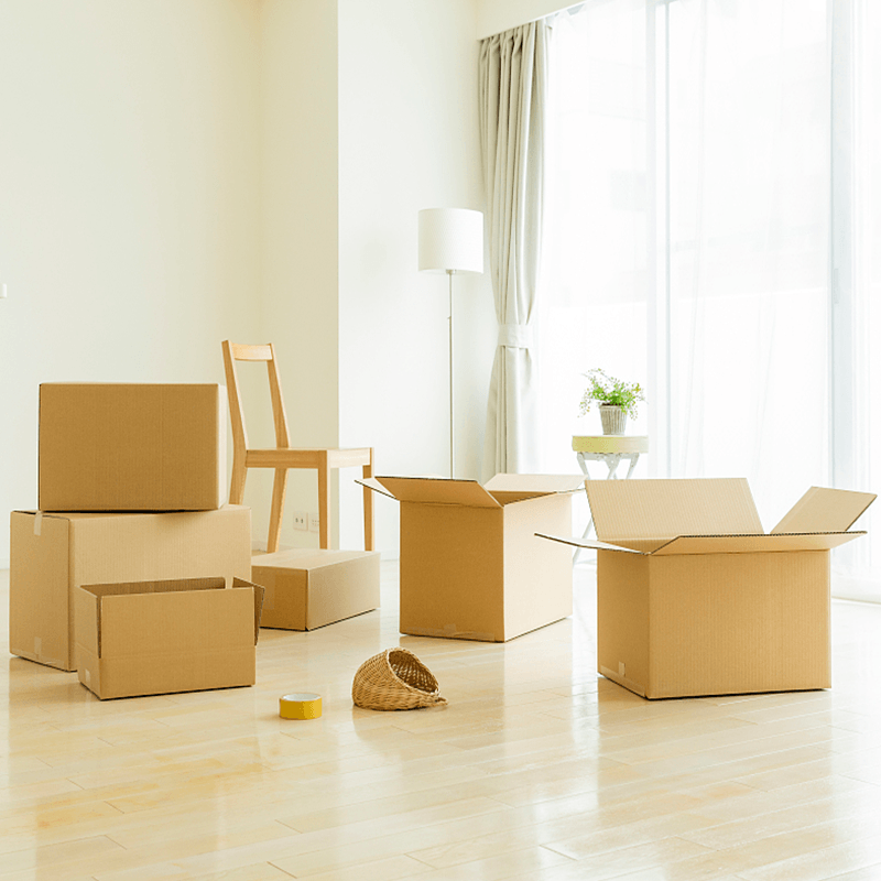 Bølgeformede møbelemballagekasser