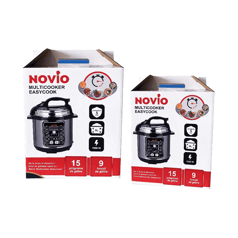 Bølgeformede riskogeremballageæsker