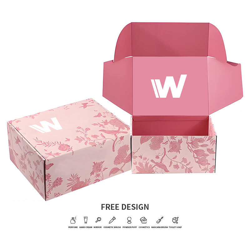 Blomster og planter Korrugerede kosmetiske emballagekasser